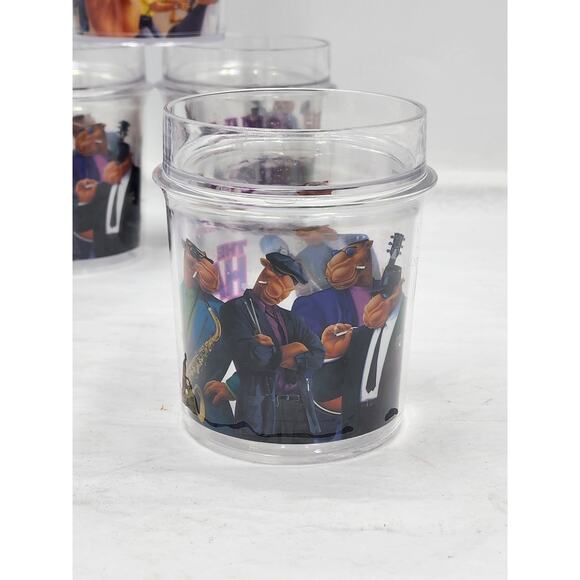 Camel Cigarette Hard Pack Mugs Cups Tumbler Set 5 Thermoserv Joes Place Vintage - Picture 8 of 14